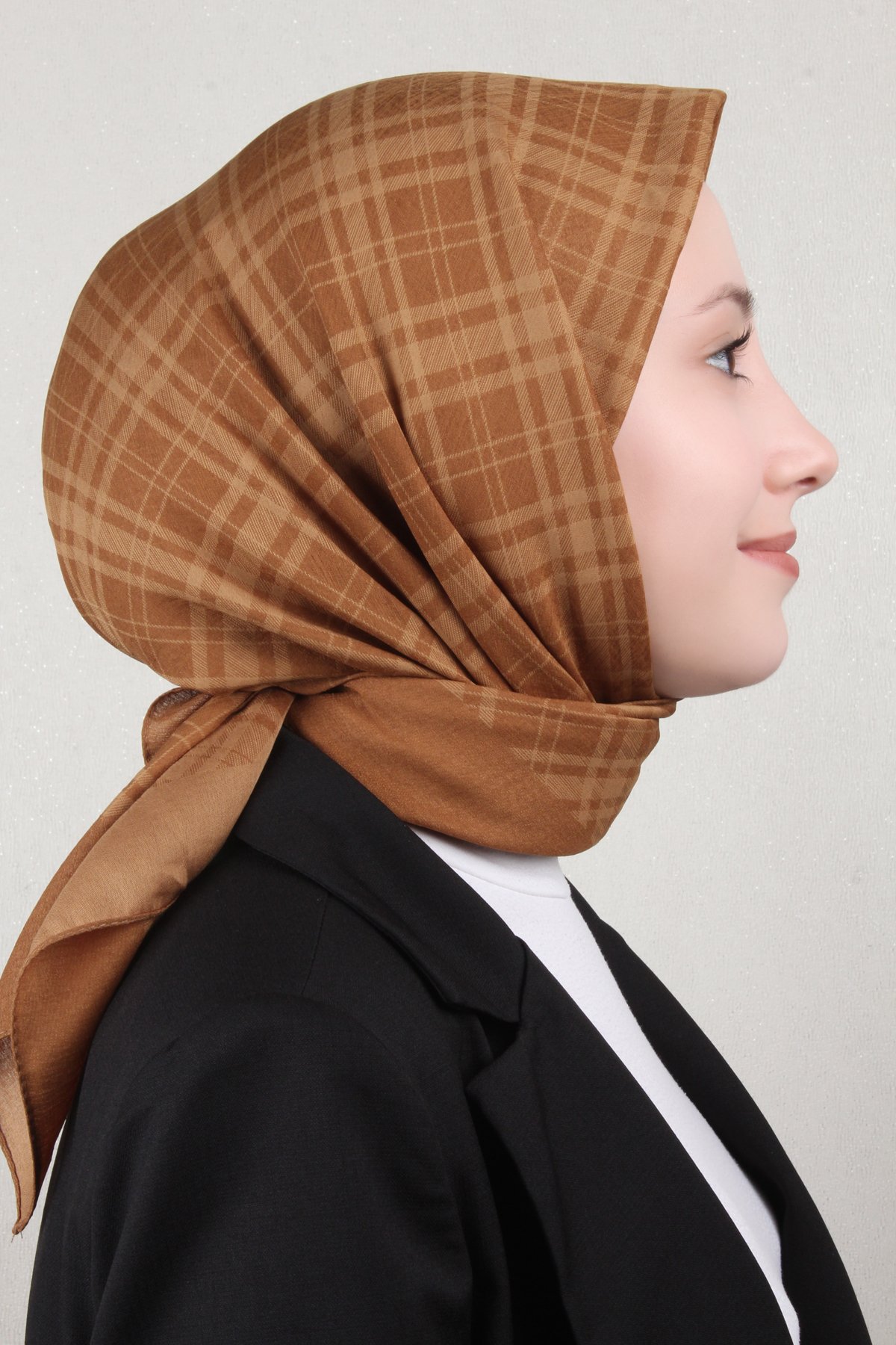 Aker Ekose Eşarp 1040400-930 Karamel