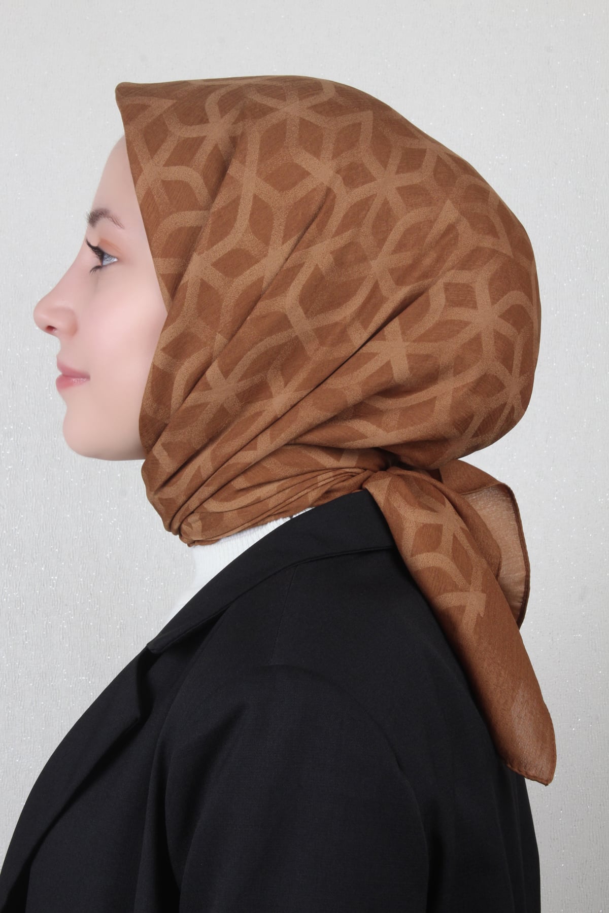Aker Karma Eşarp 1040600-930 Karamel