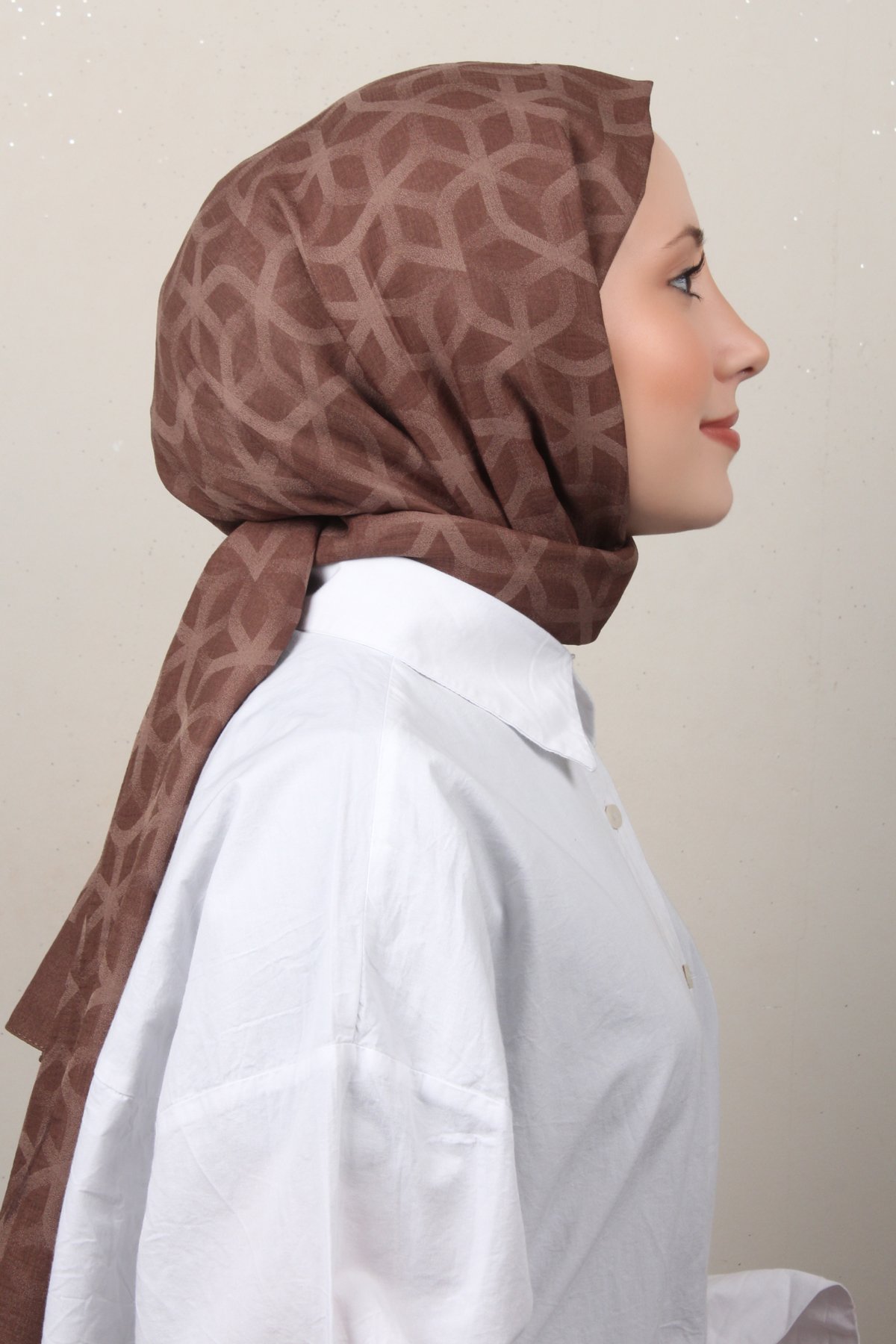 Aker Karma Şal 1040500-32 Kahve 