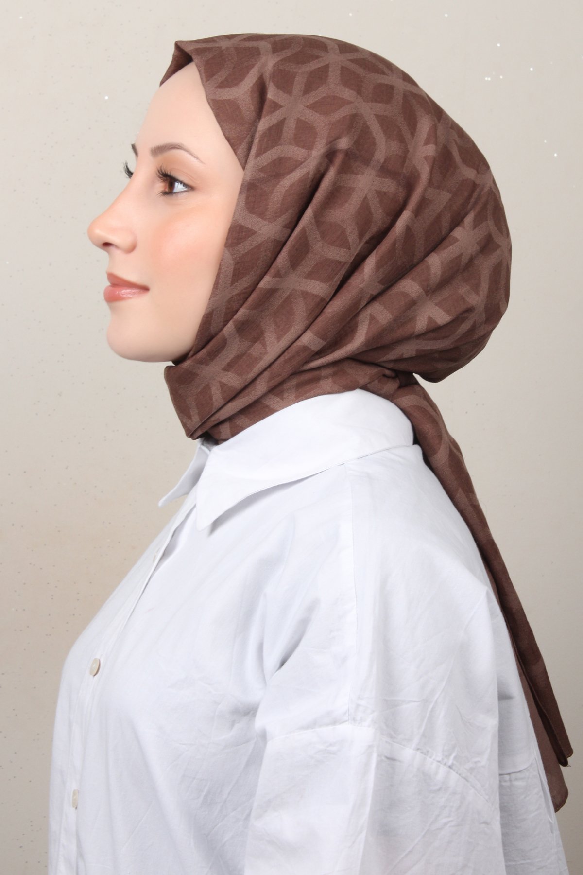 Aker Karma Şal 1040500-32 Kahve 