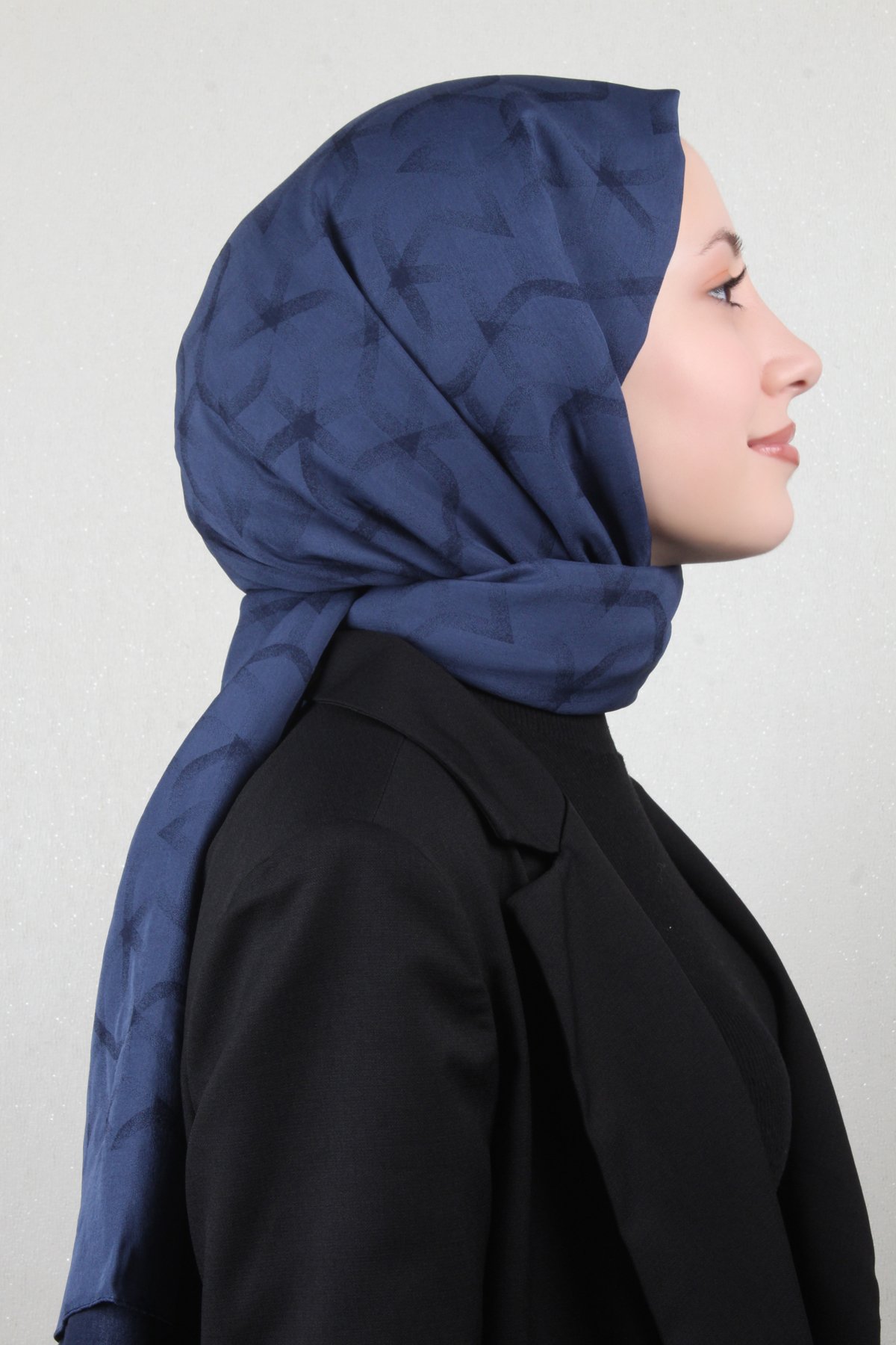 Aker Karma Şal 1040500-921 Lacivert