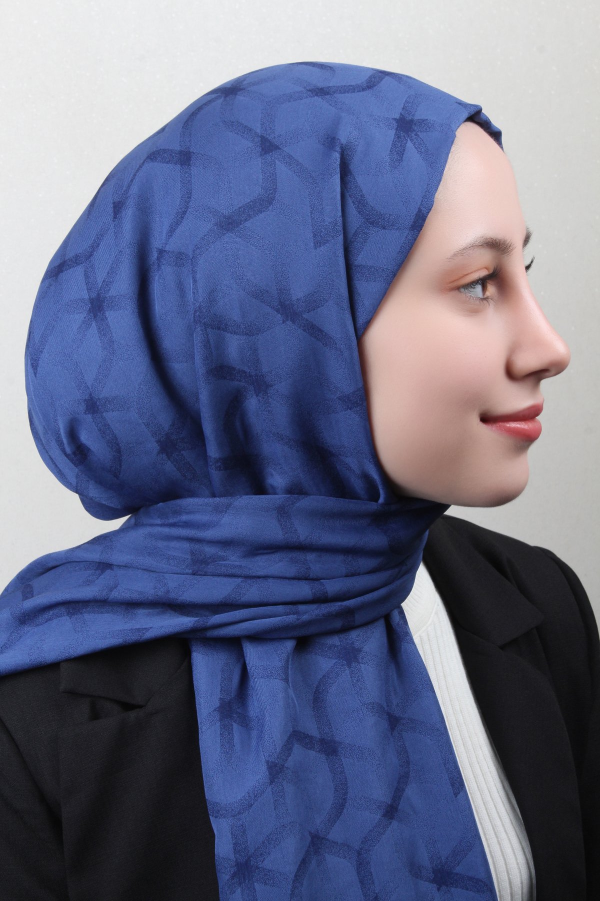 Aker Karma Şal 1040500-923 İndigo