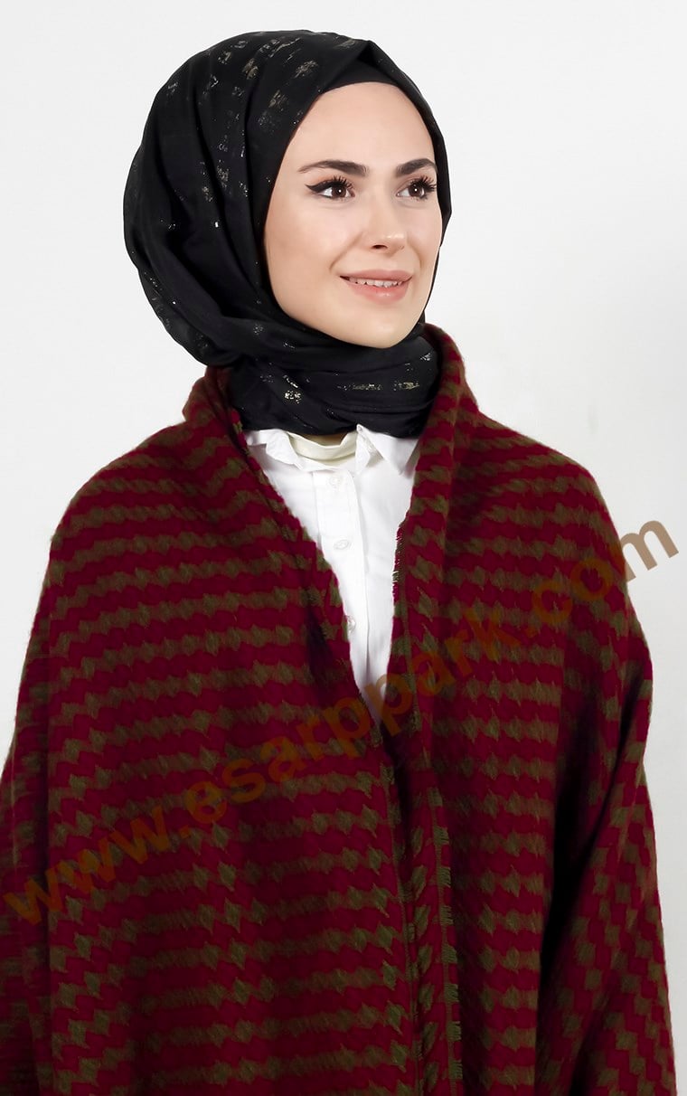 Aker Kışlık Omuz Şalı 9000-10