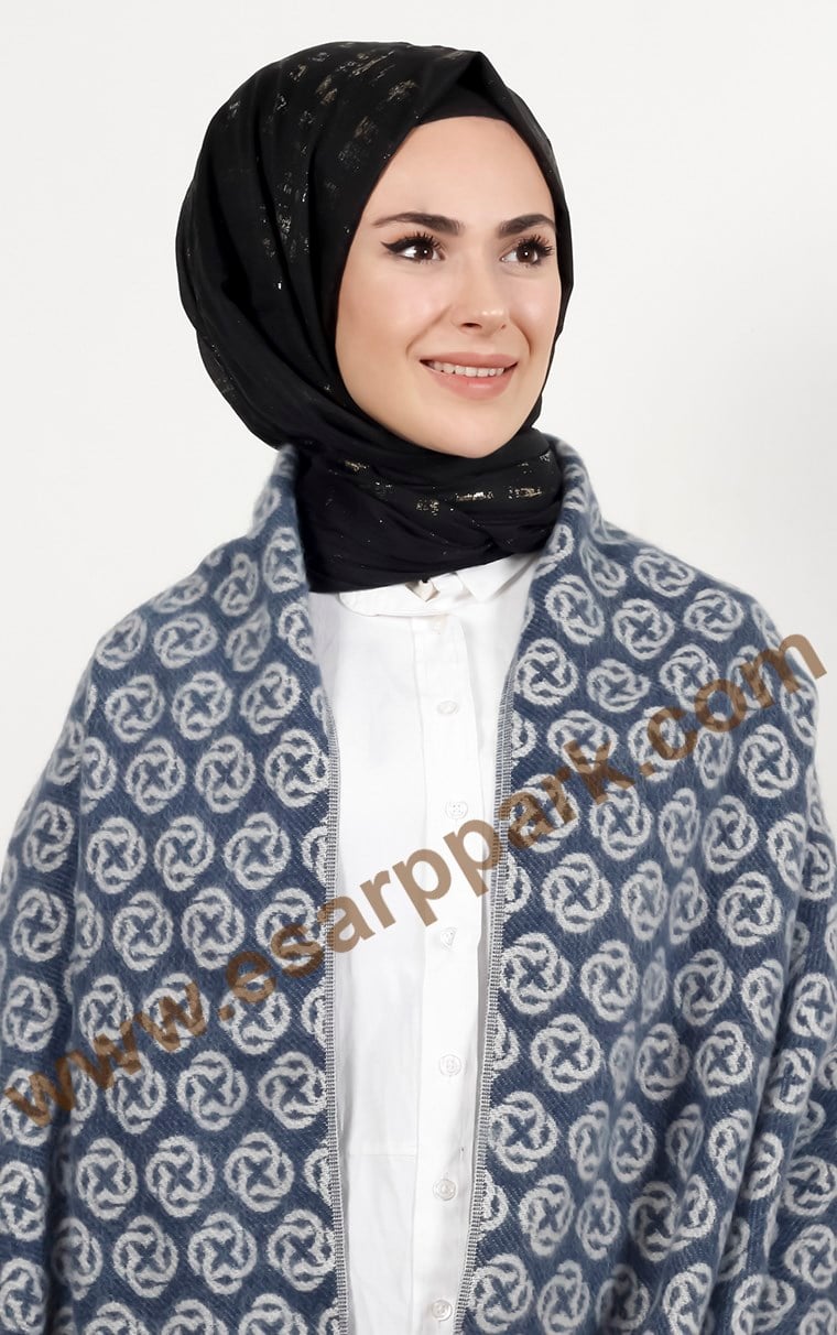 Aker Kışlık Omuz Şalı 9000-2