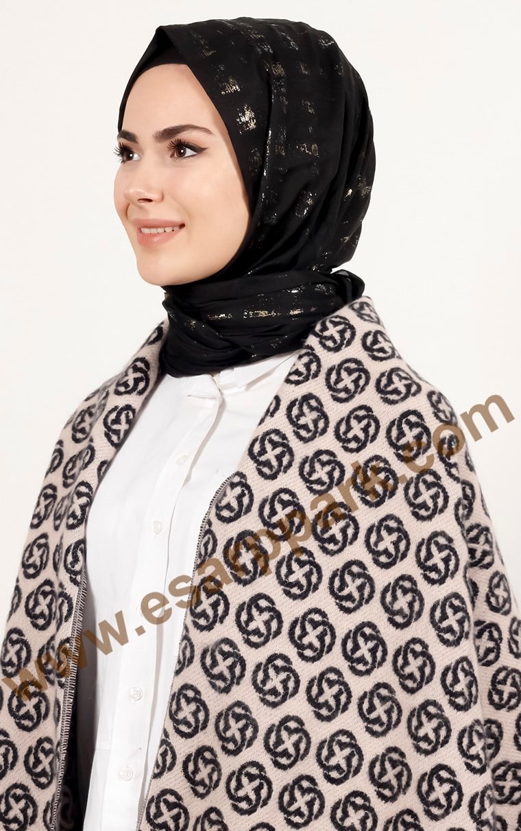 Aker Kışlık Omuz Şalı 9000-3