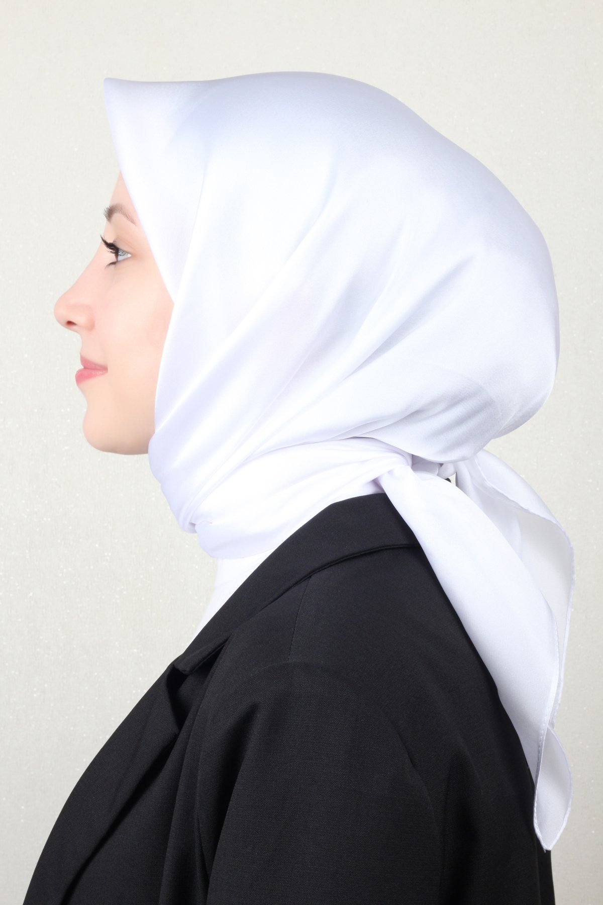 Aker Kristal Eşarp 1070900-913 Beyaz