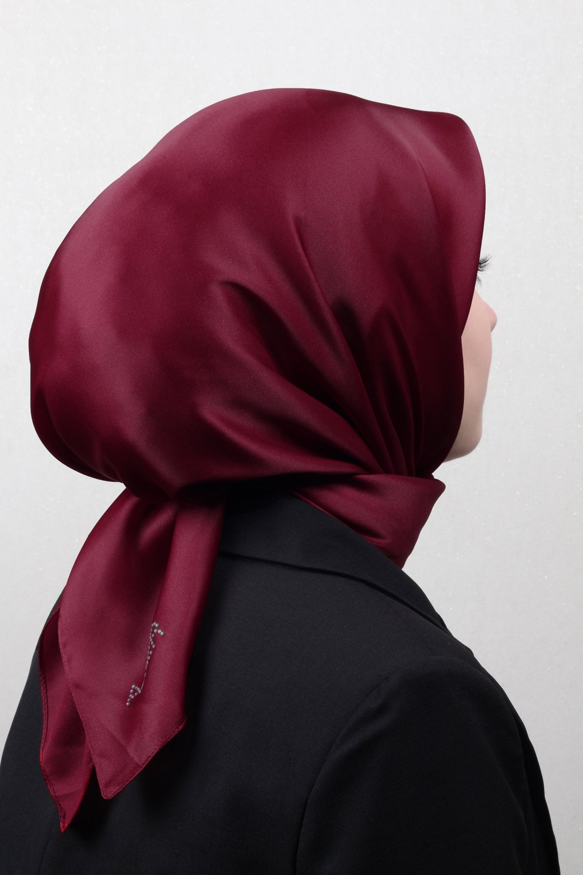 Aker Kristal Eşarp 1070900-943 Bordo