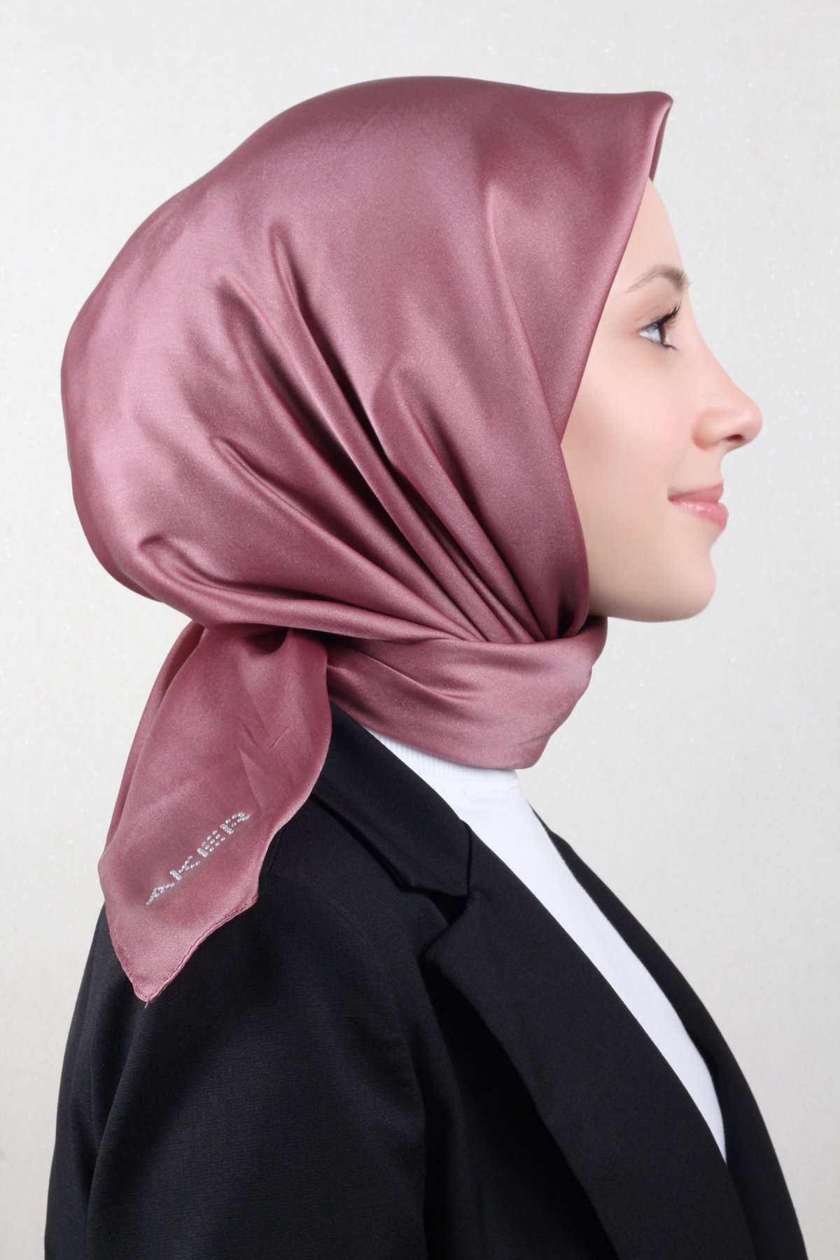 Aker Kristal Eşarp 1070900-991 Gül Kurusu