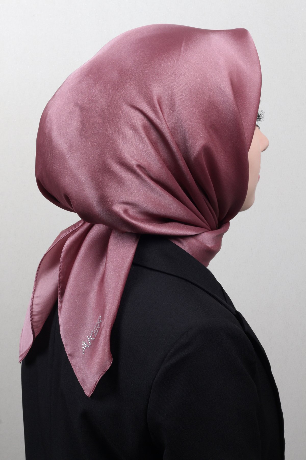 Aker Kristal Eşarp 1070900-991 Gül Kurusu