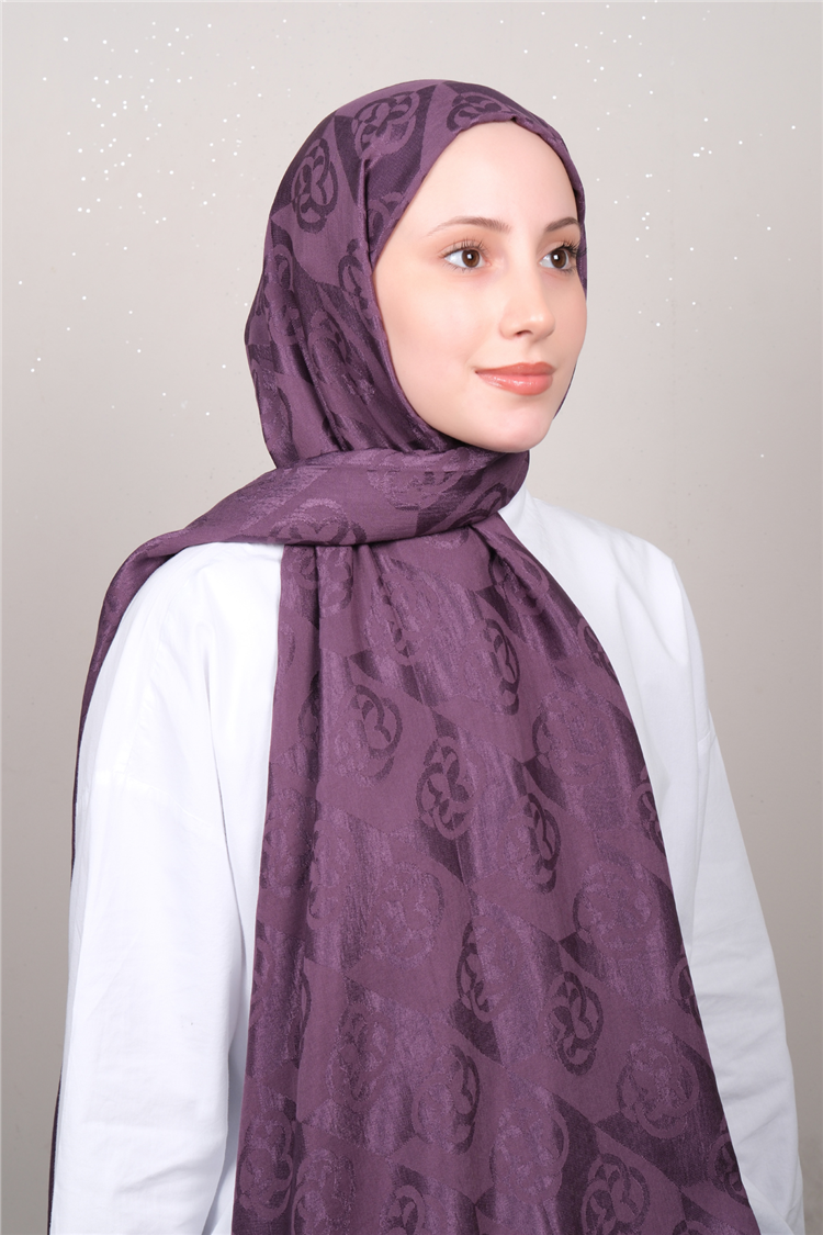 Aker Lyc & Coton Şal 6070500-992 Leylak