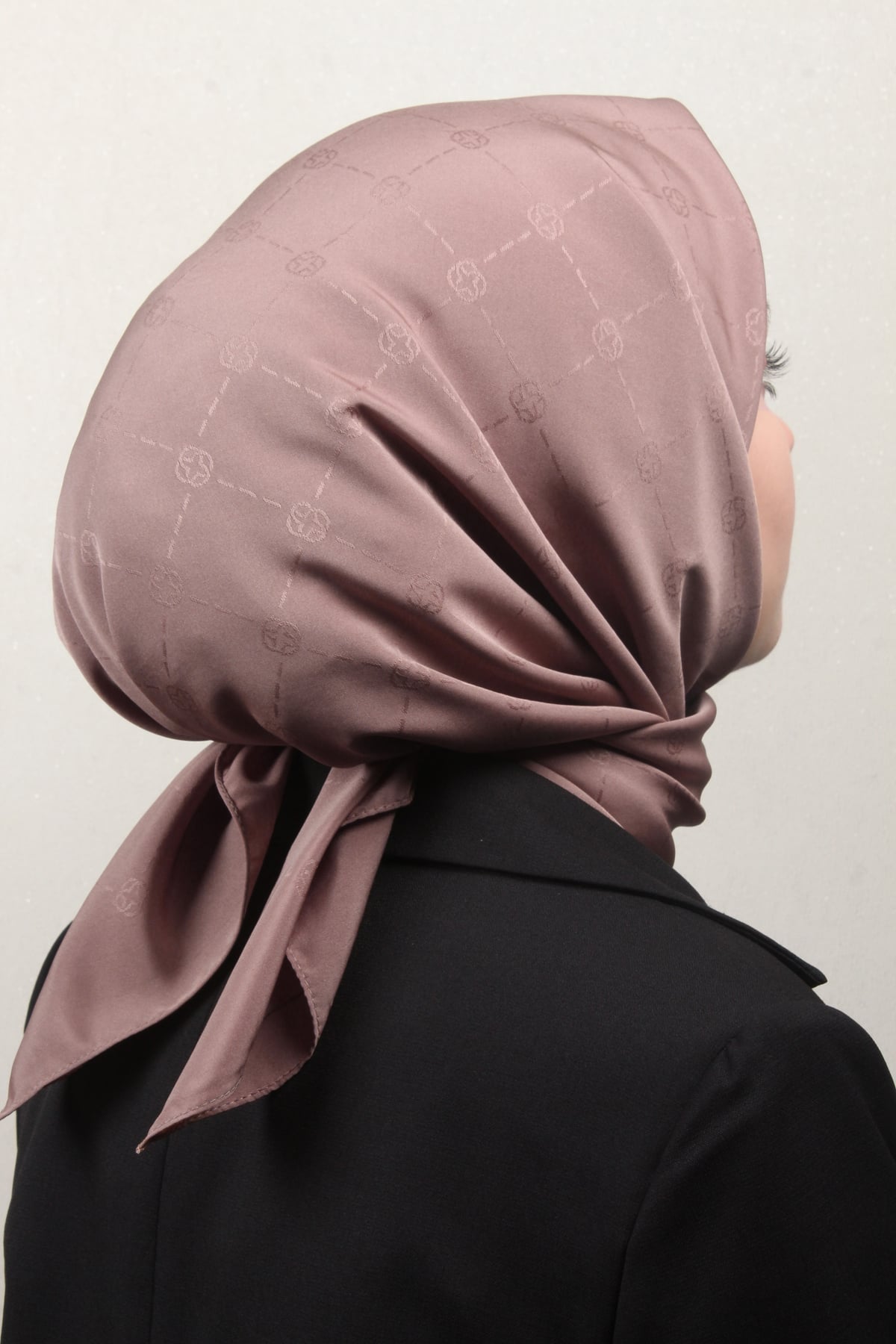 Aker Monogram İcon Eşarp 1070400-932 Mocha