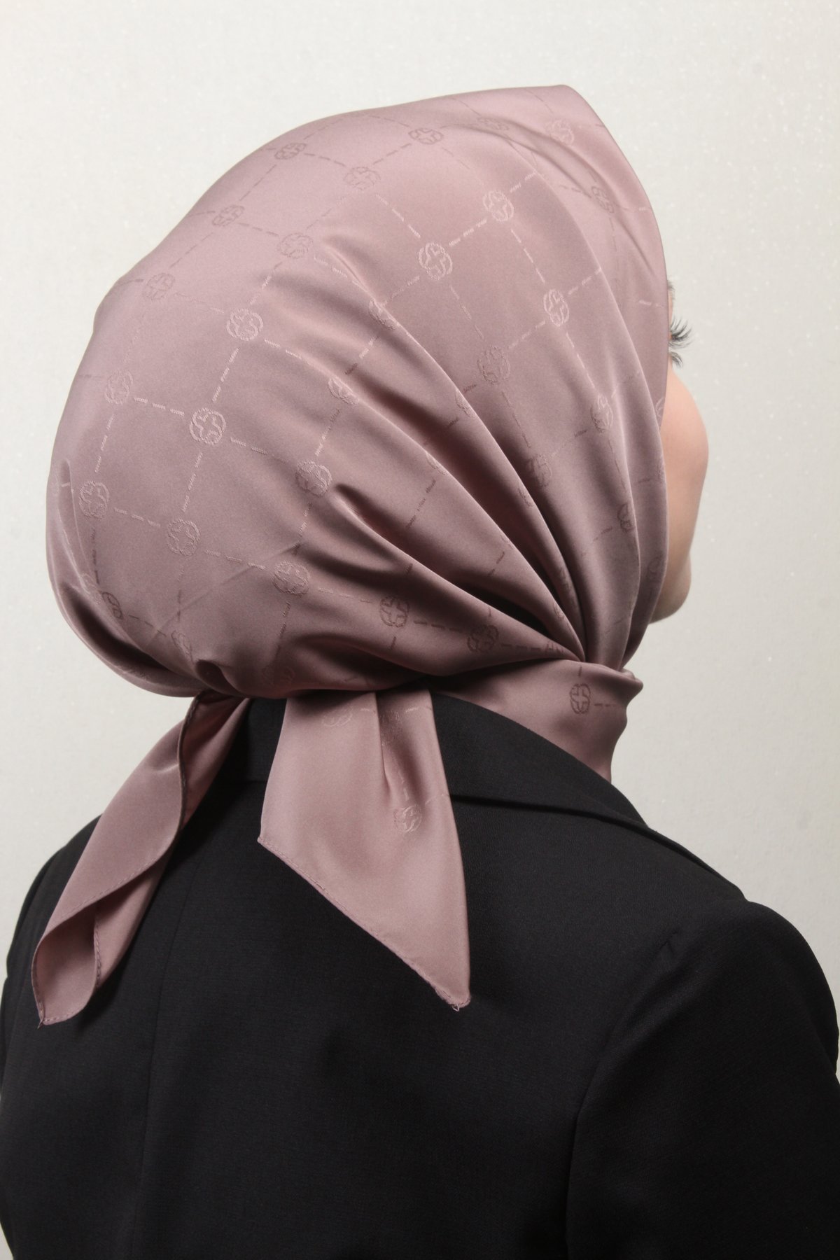 Aker Monogram İcon Eşarp 1070400-981 Mocha