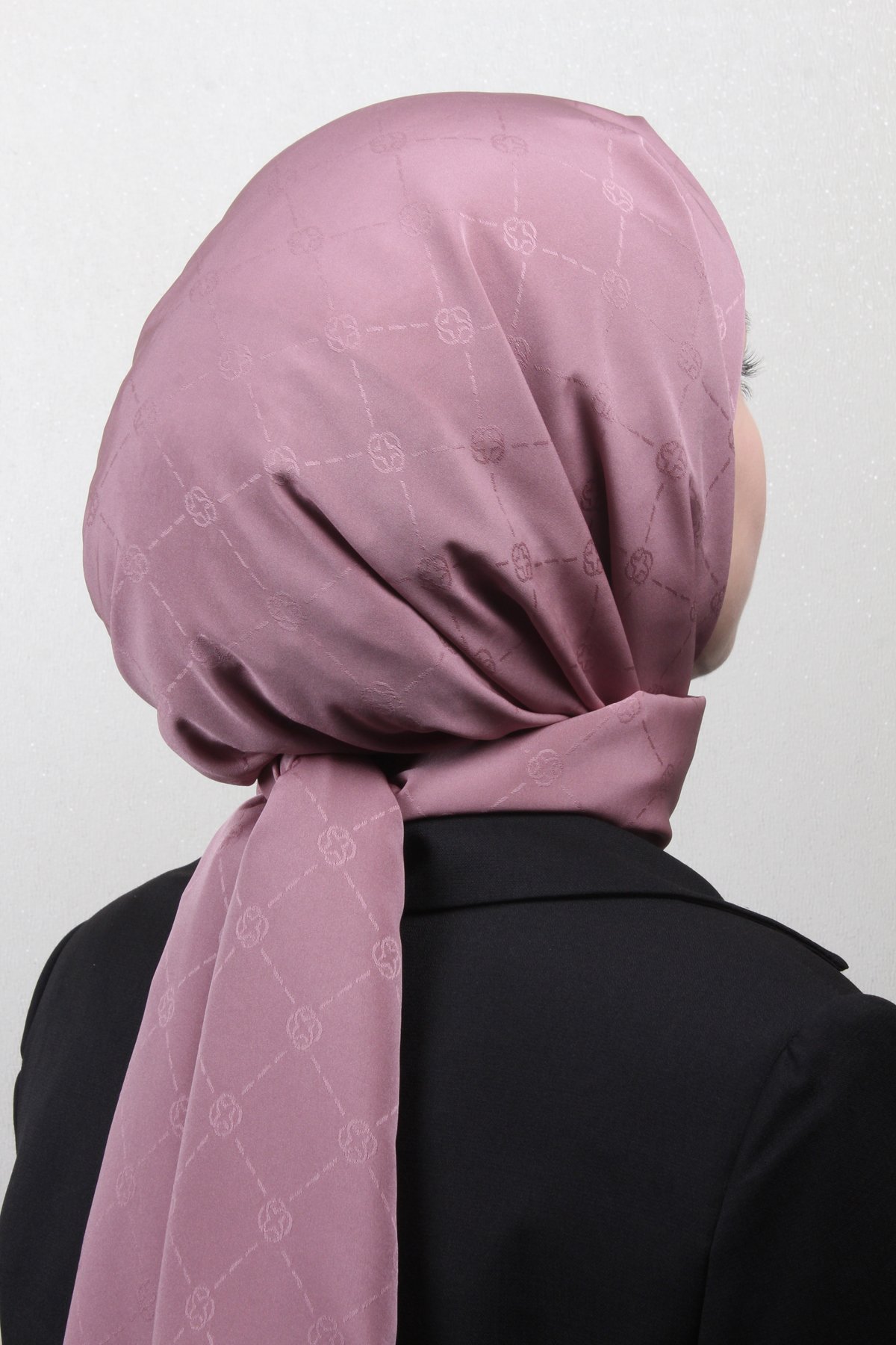 Aker Monogram İcon Şal 4112-20 Gül Kurusu