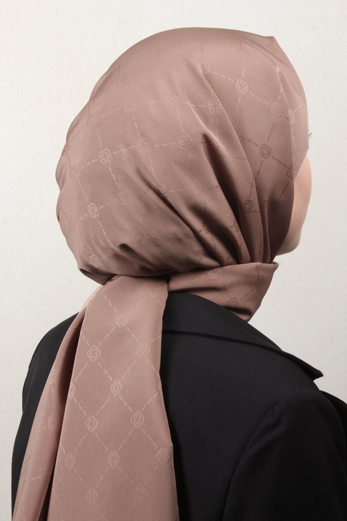 Aker Monogram İcon Şal 4112-6 Vizon