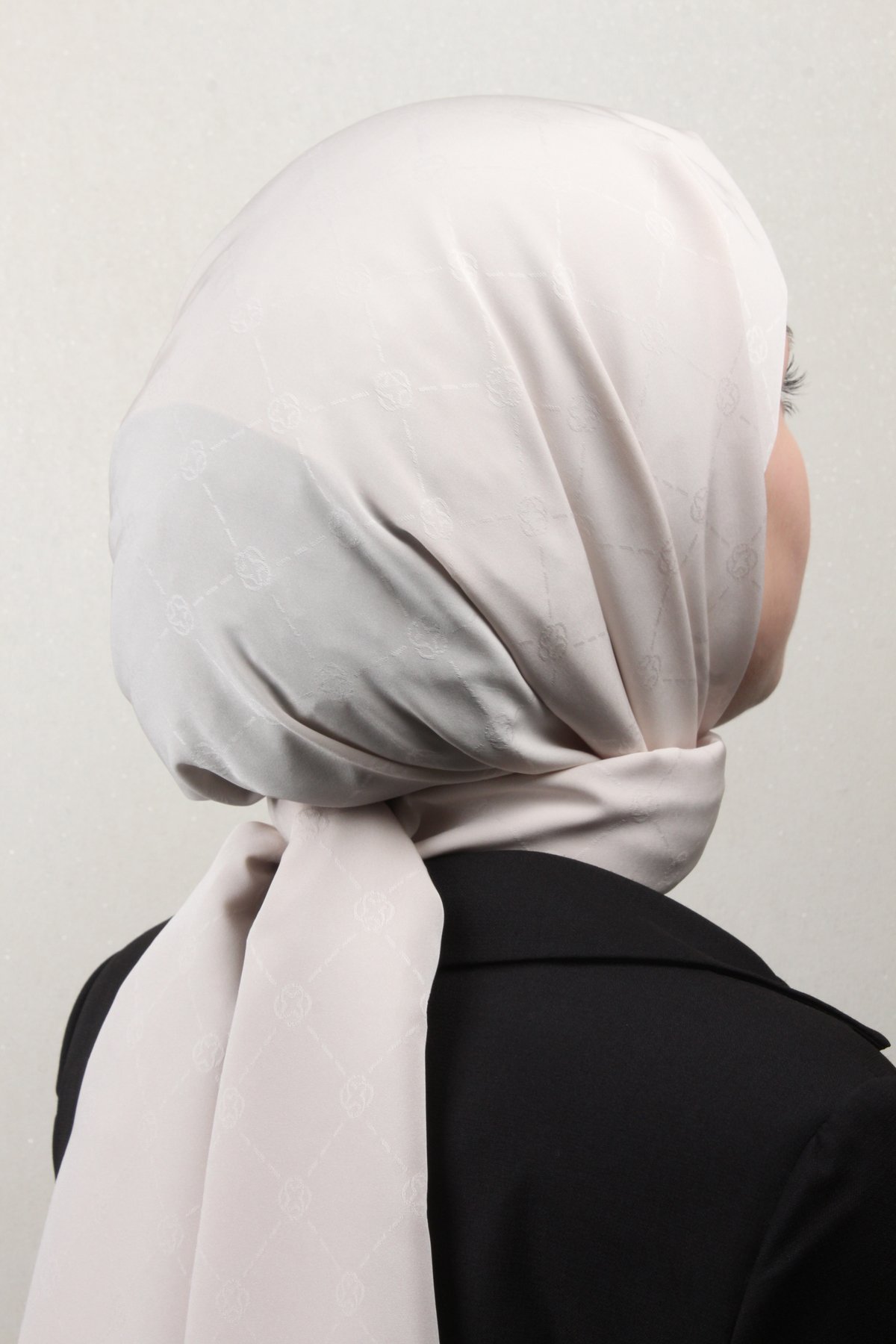 Aker Monogram İcon Şal 4112-8 Kemik