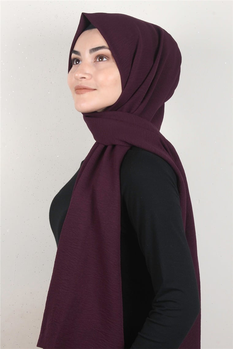 Alessa Pamuk Caz Şal 2740-11 Vişne Çürüğü