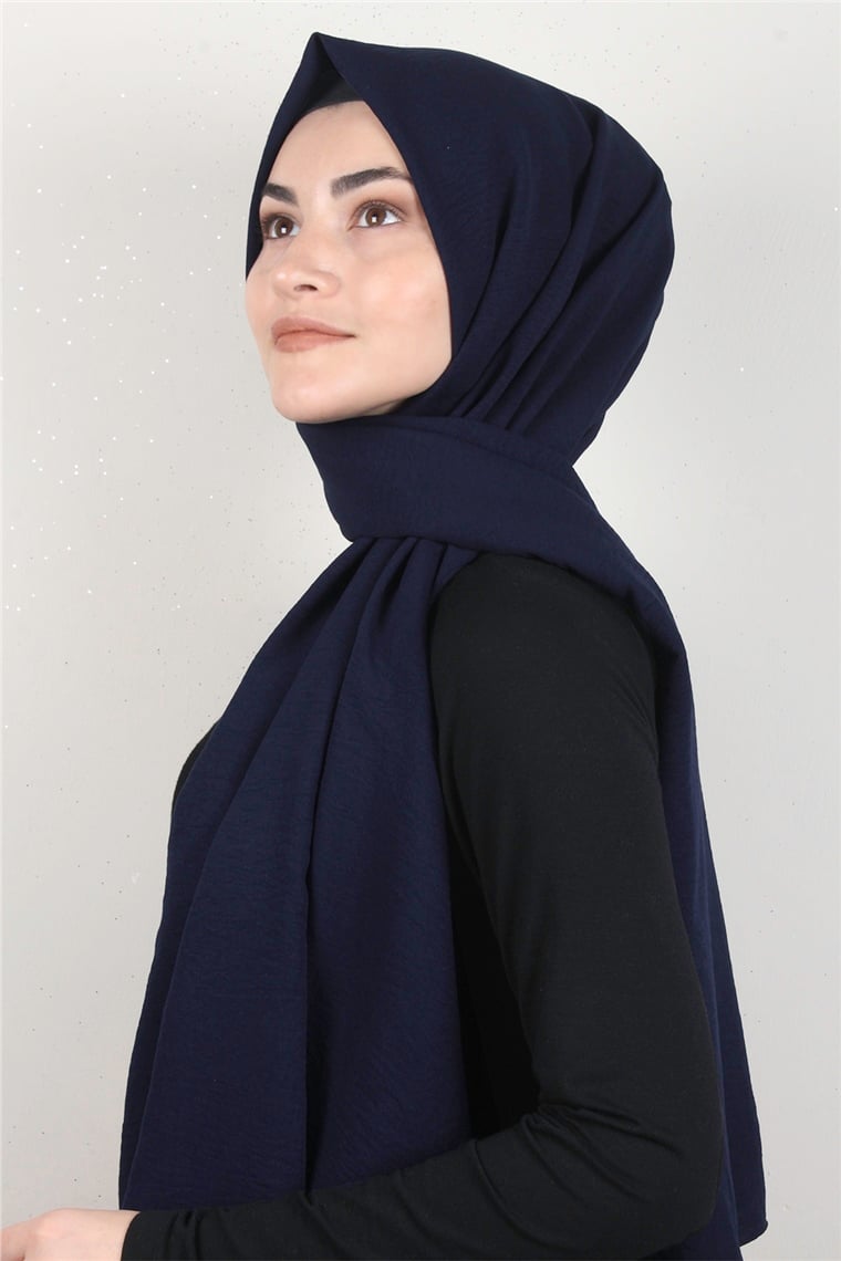 Alessa Pamuk Caz Şal 2740-16 Lacivert