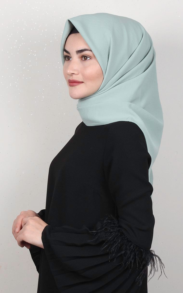 Alfa Medine Eşarp 1813-17 Su Mavisi