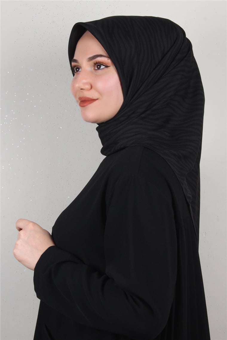 Alya Fresh Eşarp 5253-1 Siyah