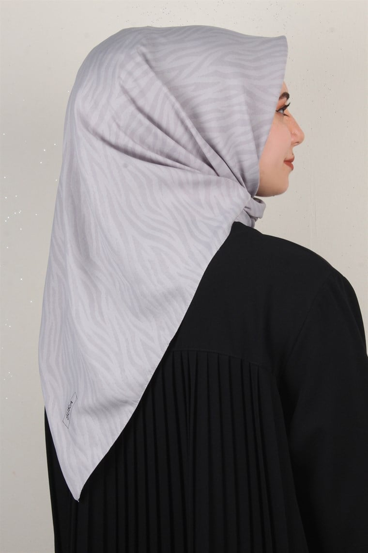 Alya Fresh Eşarp 5253-12 Buz Mavisi