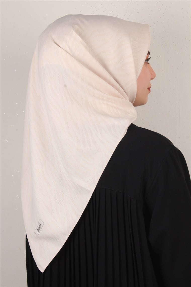 Alya Fresh Eşarp 5253-6 Açık Bej
