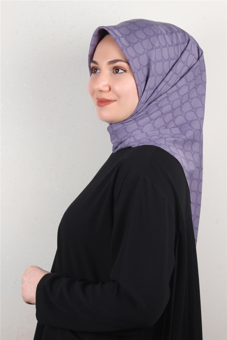 Alya Fresh Eşarp 5353-1 Leylak