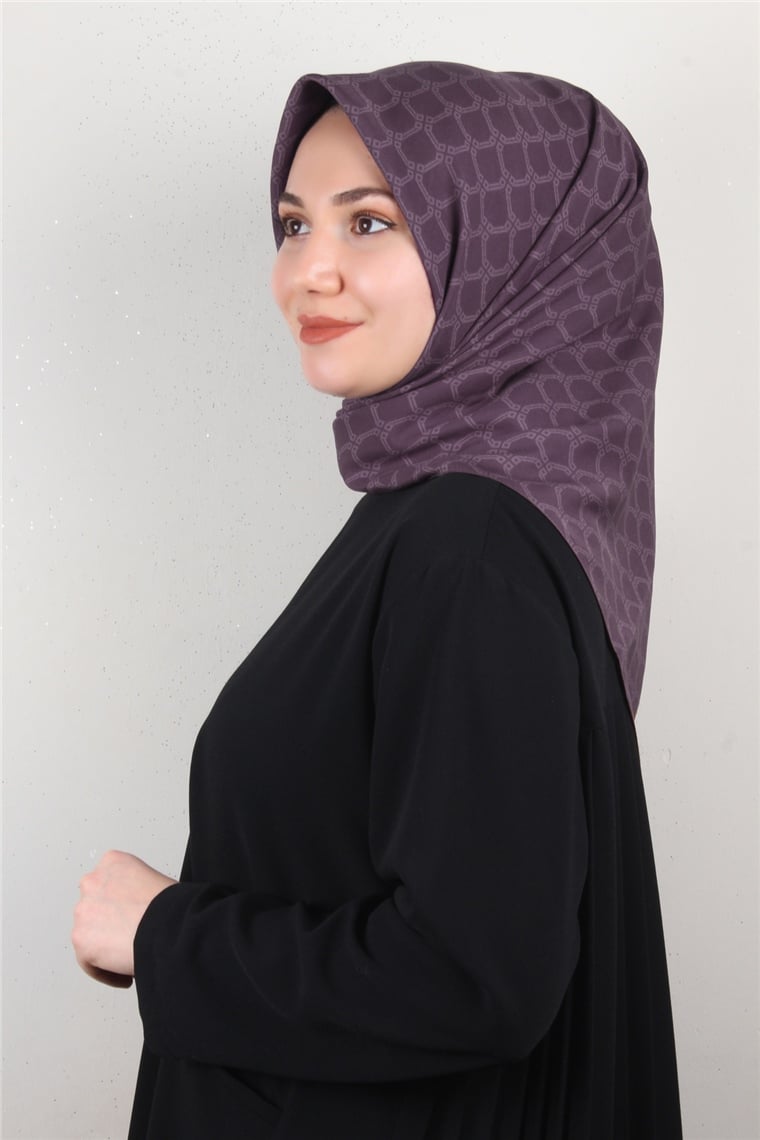 Alya Fresh Eşarp 5353-13 Mürdüm