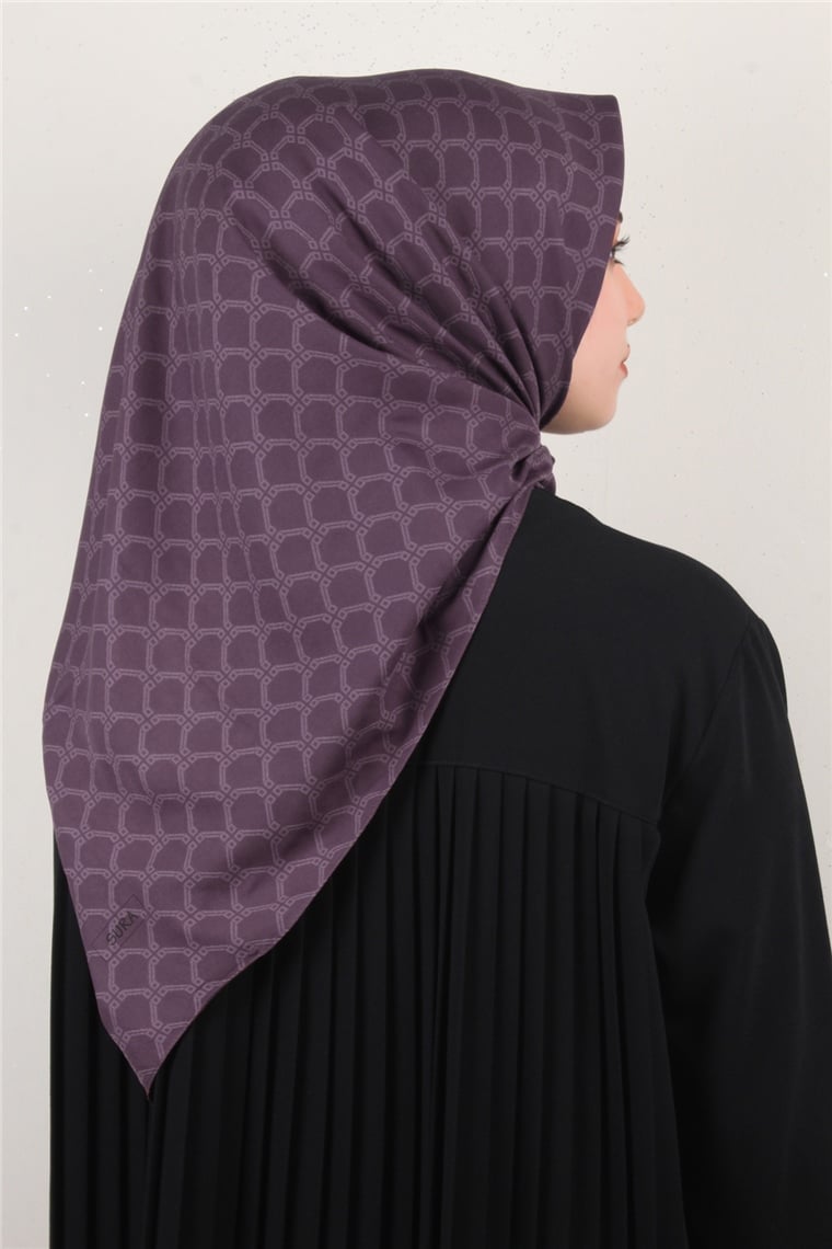 Alya Fresh Eşarp 5353-13 Mürdüm