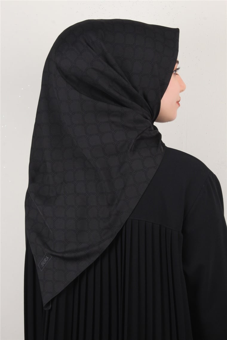 Alya Fresh Eşarp 5353-14 Siyah