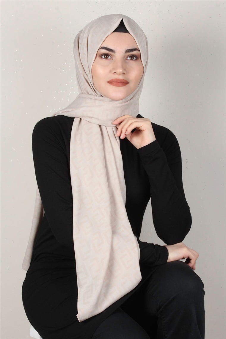 Alya Fresh Şal 2525-4 Taş