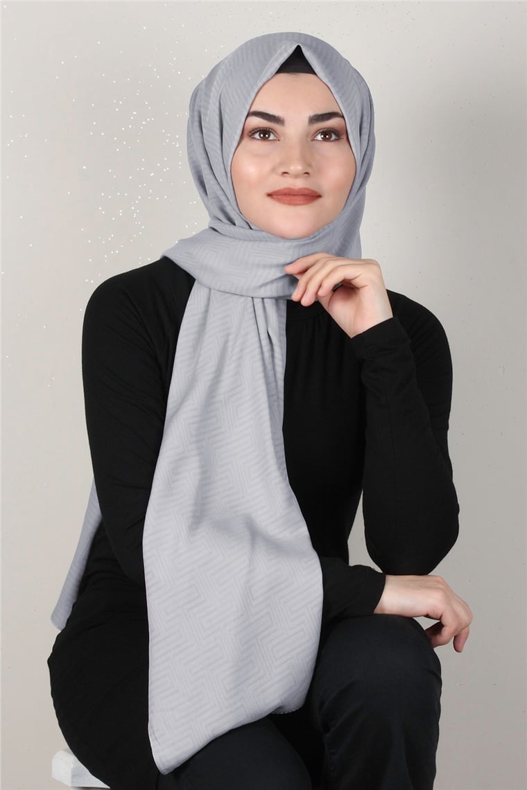 Alya Fresh Şal 2526-1 Duman