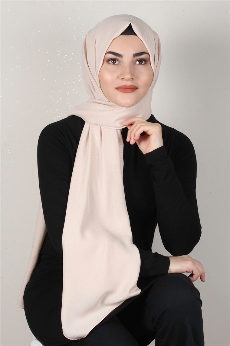 Alya Fresh Şal 2526-15 Bej