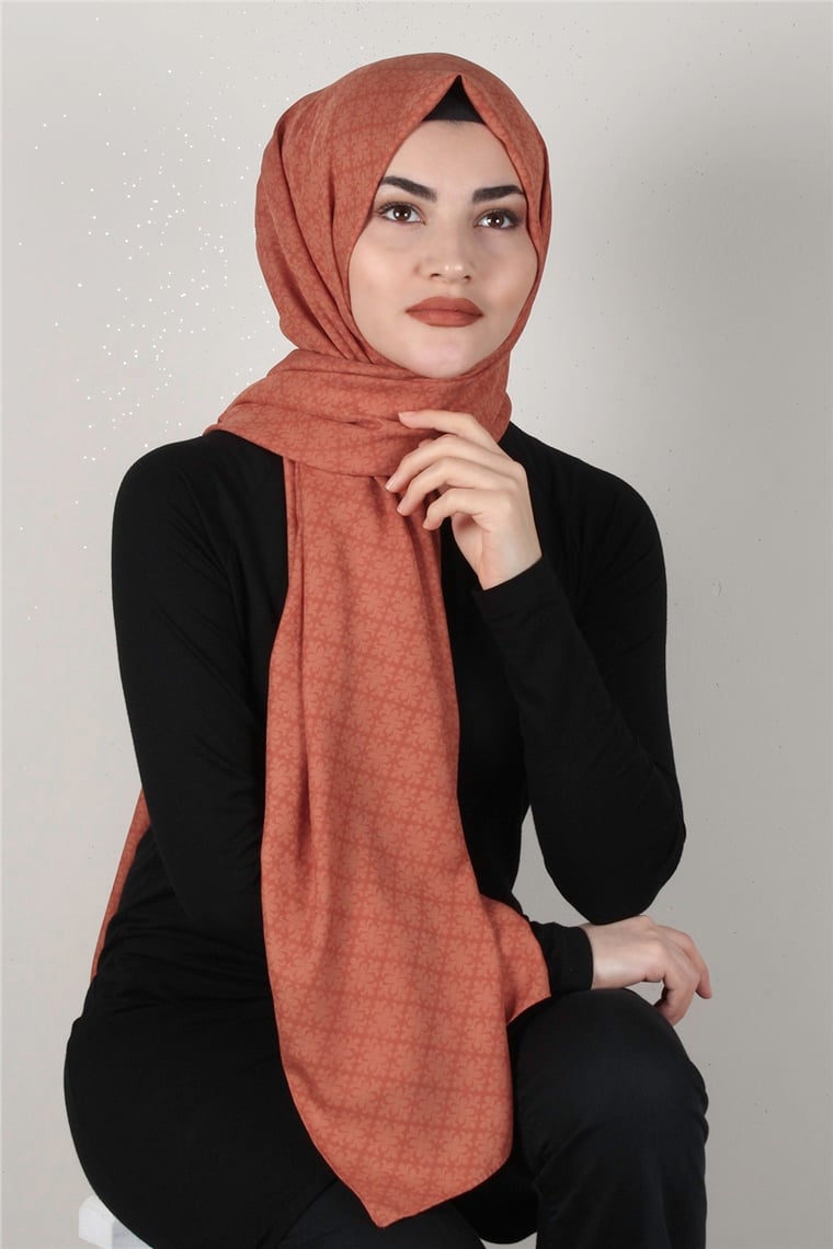 Alya Fresh Şal 2527-22 Mürdüm