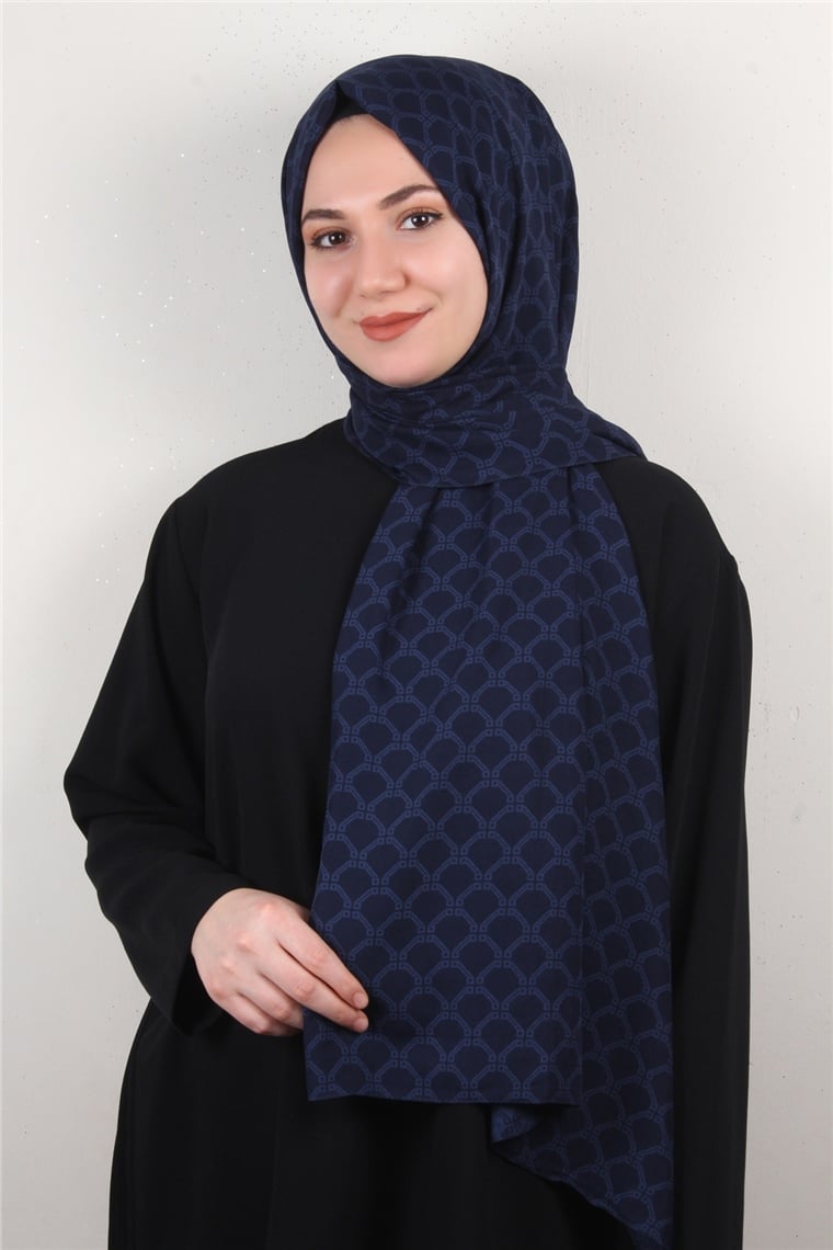 Alya Fresh Şal 2535-5 Lacivert