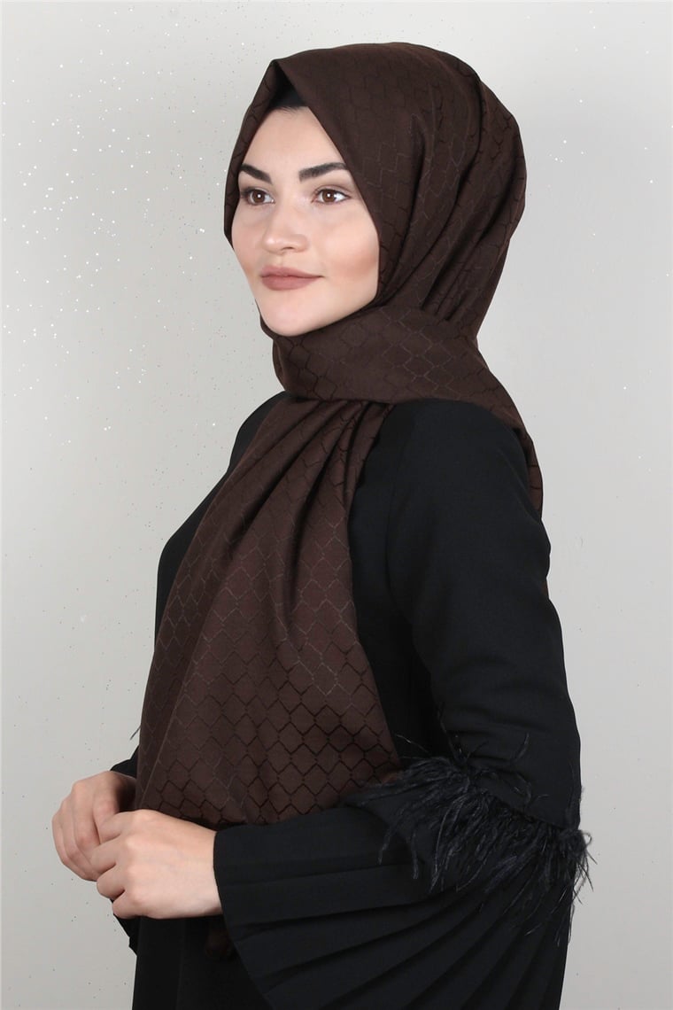 Aqua Şal 1460-13 Acı Kahve