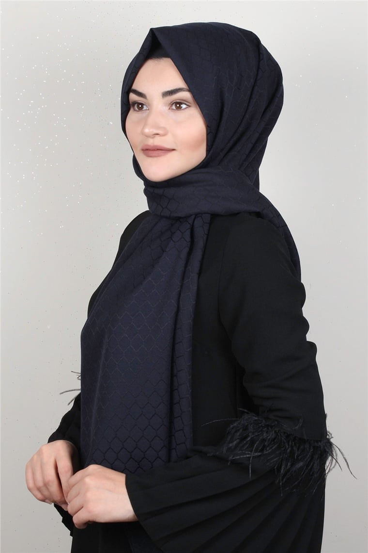 Aqua Şal 1460-8 Lacivert