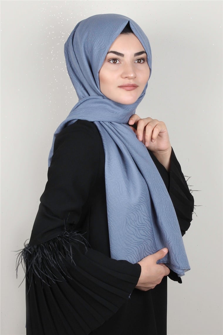 Aqua Şal 1461-7 İndigo