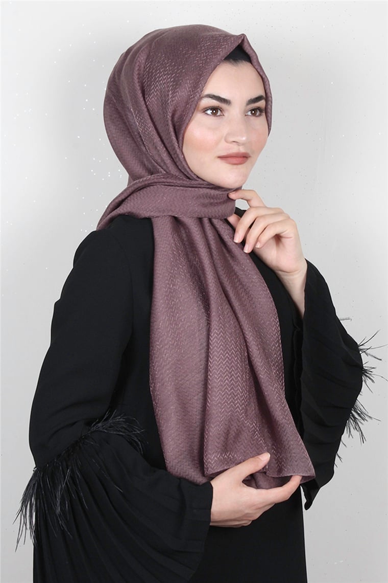 Aqua Şal 1462-11 Gül Kurusu