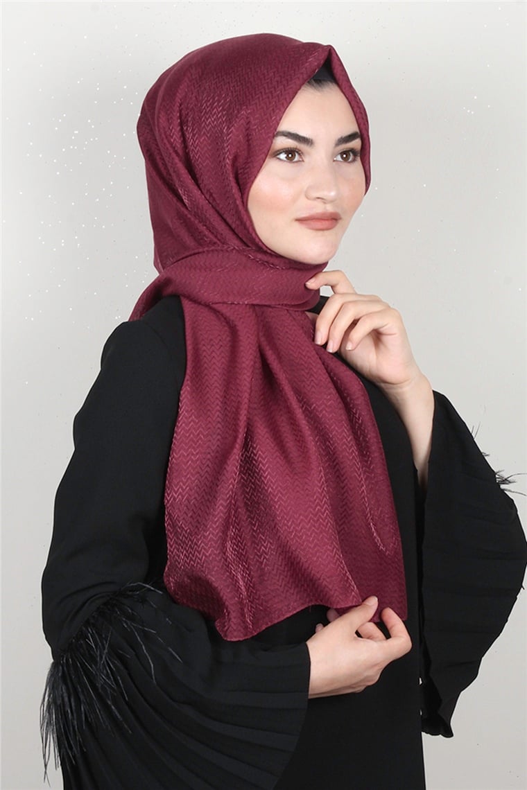 Aqua Şal 1462-20 Bordo