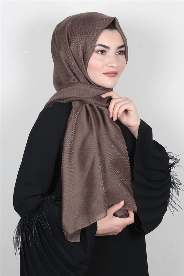 Aqua Şal 1462-4 Kahverengi