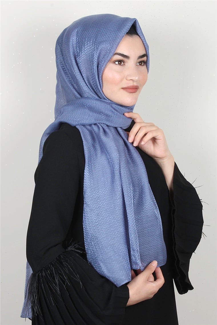 Aqua Şal 1462-6 İndigo