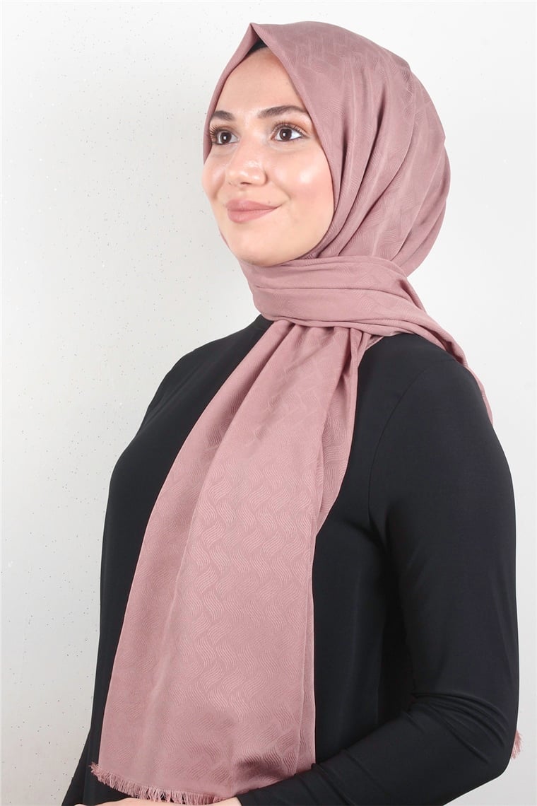 Aqua Şal 1464-8 Gül Kurusu 