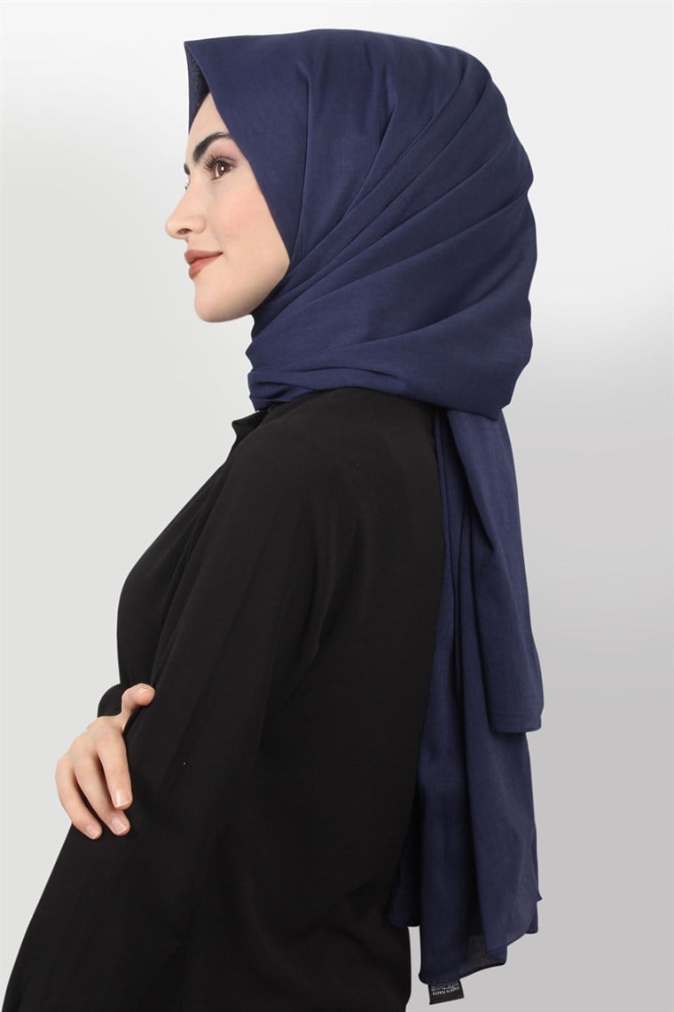 Aqua Şal 1837-11 Lacivert