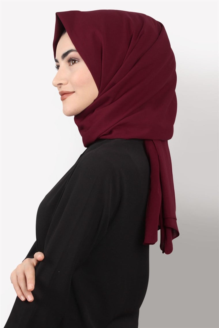 Aqua Şal 1837-7 Bordo