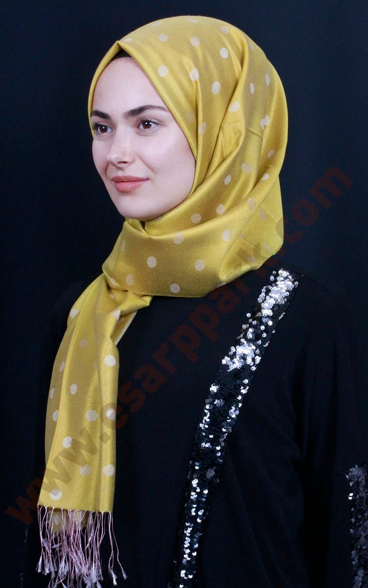 Armanda %18 İpek Şal 5473-10