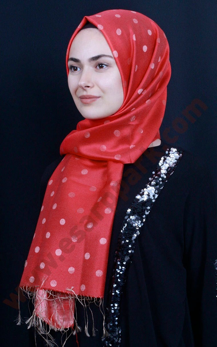 Armanda %18 İpek Şal 5473-39