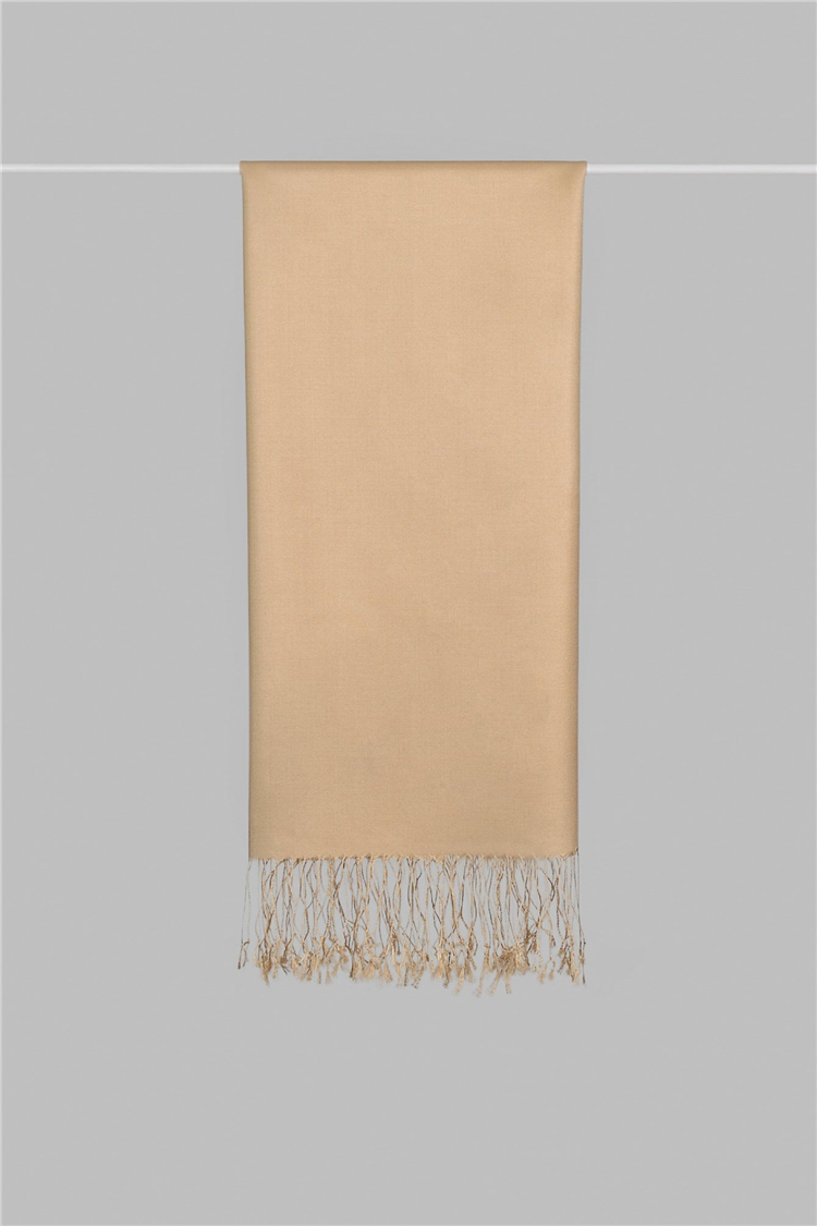 Armanda İpek Şal 3011-30 Bej