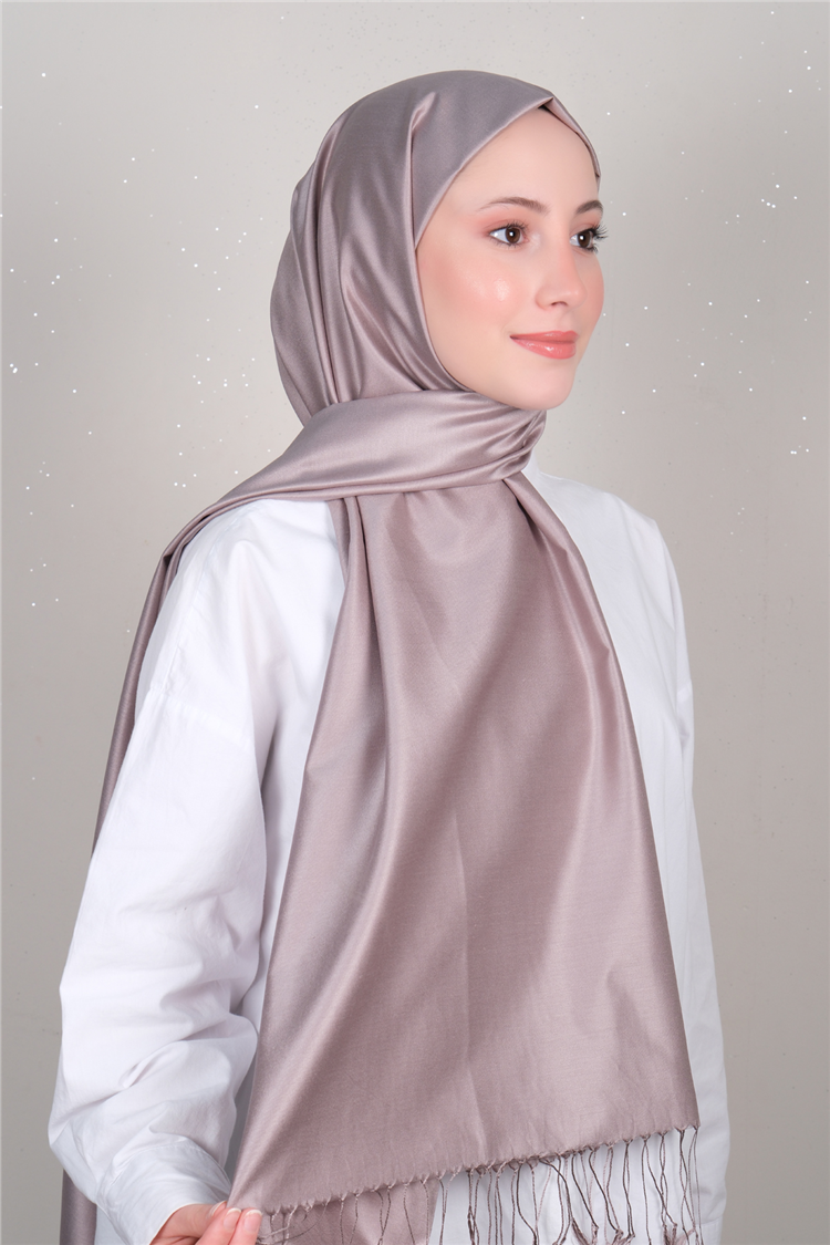 Armanda İpek Şal 3011-903 Sisli Pudra 