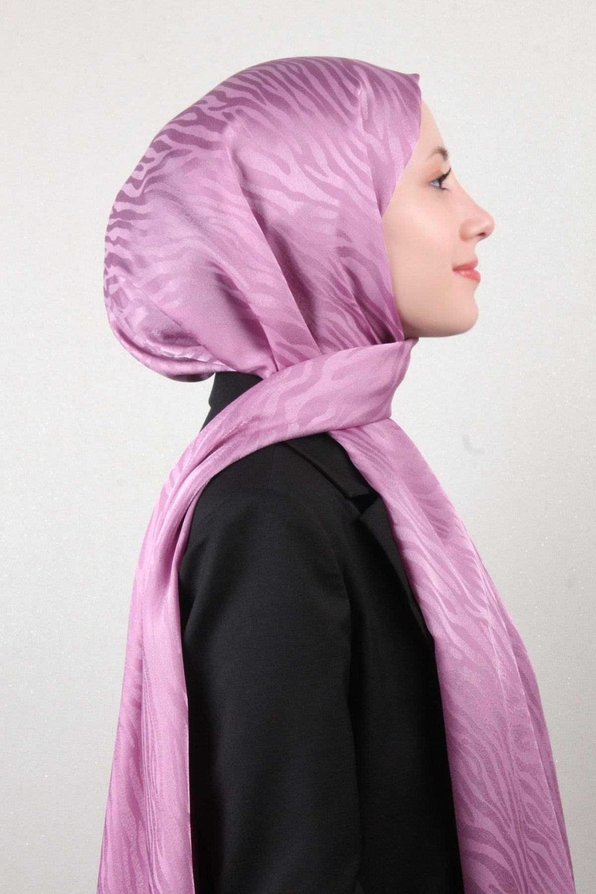 Armine Diamond Şal Zebra 3094-20 Sümbül