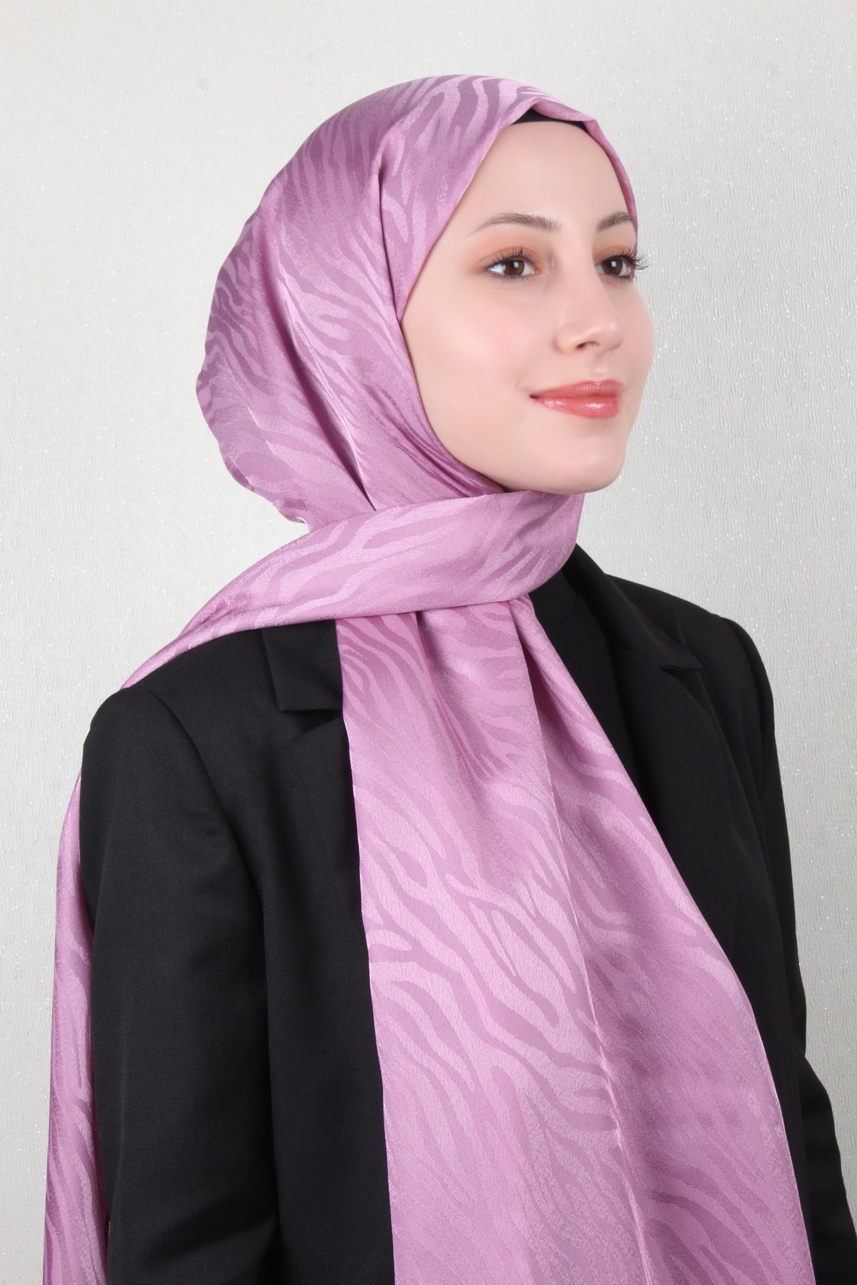 Armine Diamond Şal Zebra 3094-20 Sümbül